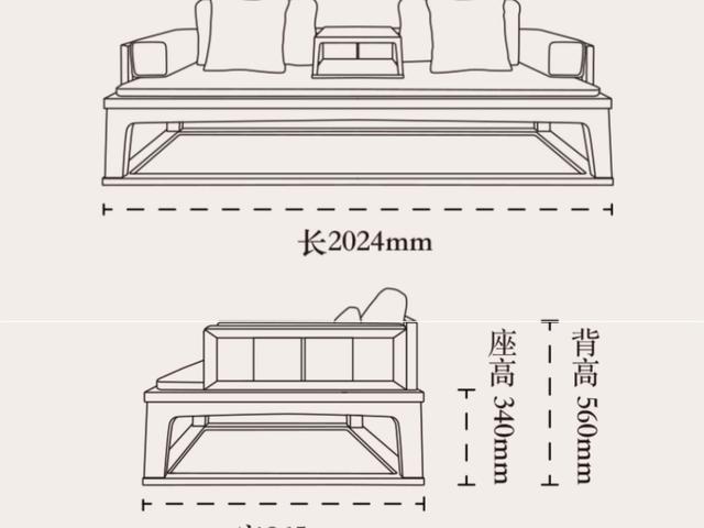 装中式最不能少的一件家具,就是罗汉床