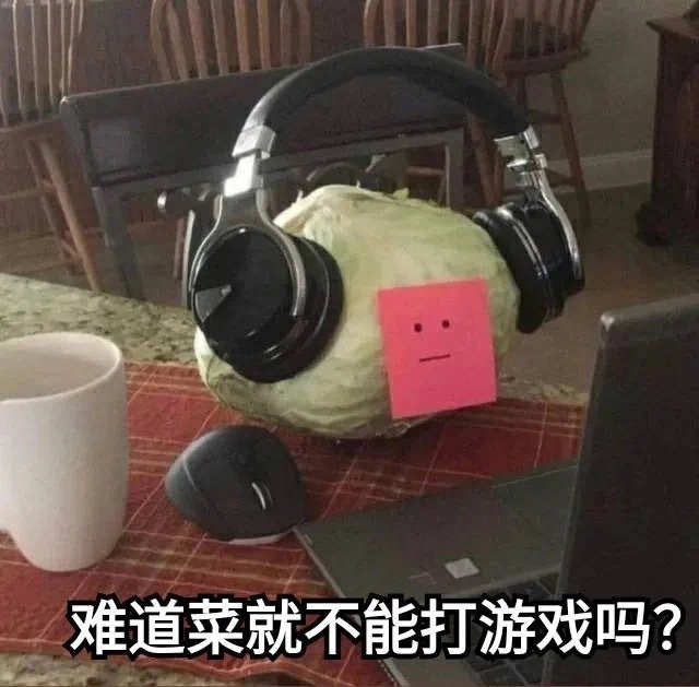 怼人专用表情包|难道菜就不能打游戏了?