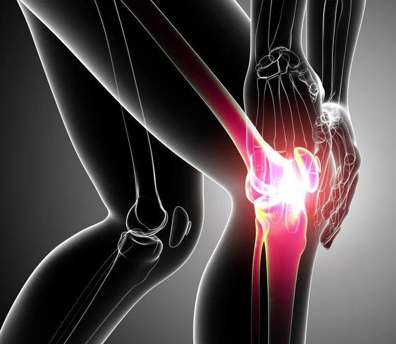 股四头肌长期紧绷会导致髌骨容易磨损和肌腱发炎,膝关节就开始有疼痛