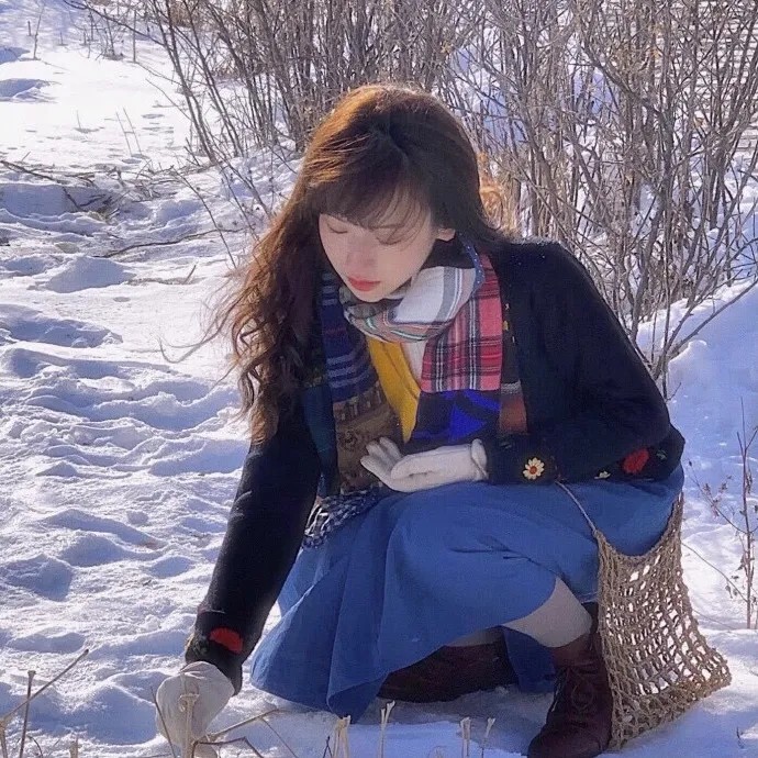 单纯干净的女生头像