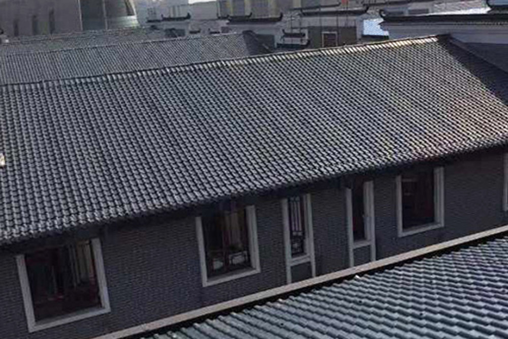 醉美中式,仿古屋顶,古典树脂瓦,自成大雅!