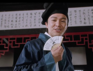 唐伯虎不可能点秋香你看秋香的那把扇子上写着什么