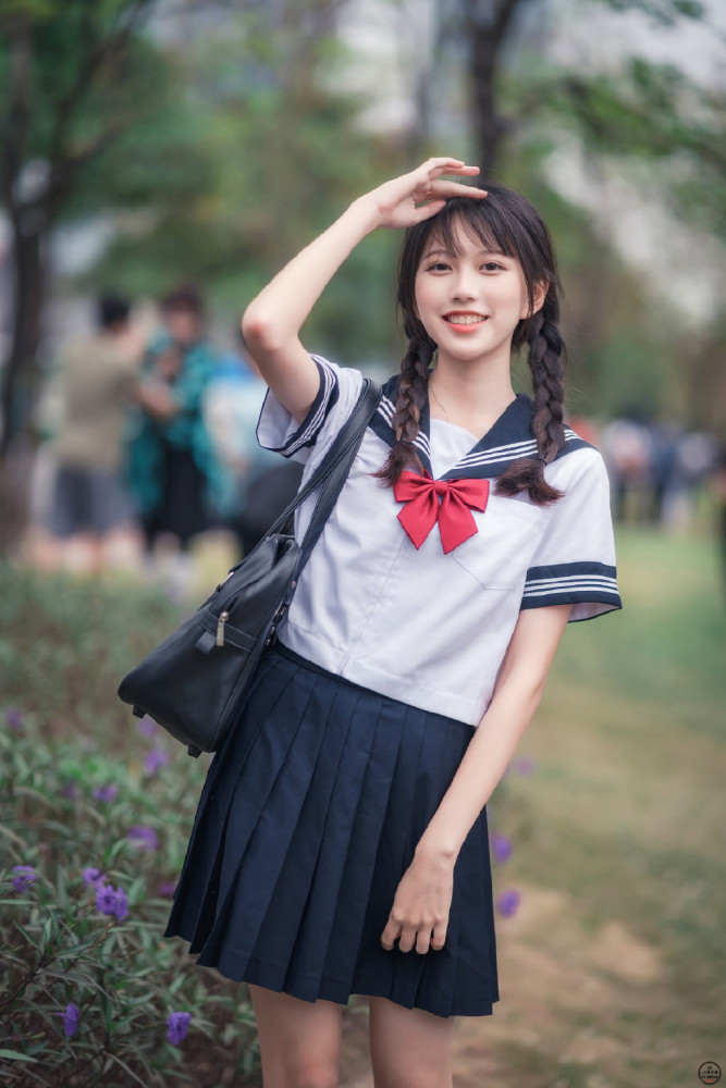 漫展jk少女,活力四射的样子真棒!