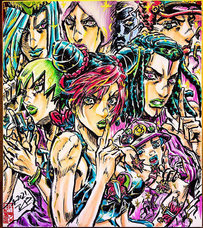 jojo第六部宣布动画化,动漫制作预告公开,空条徐伦声优太励志