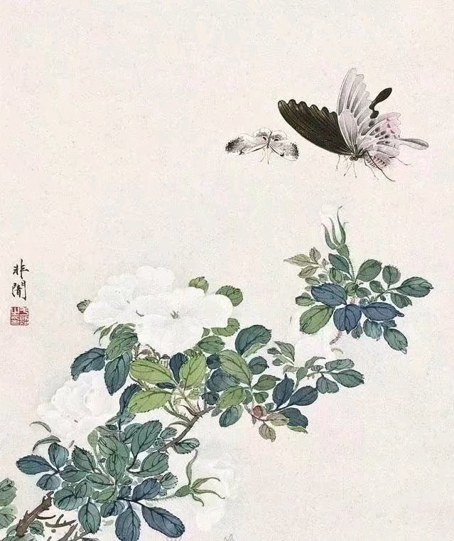 于非闇 工笔花鸟 卓越大家_腾讯新闻