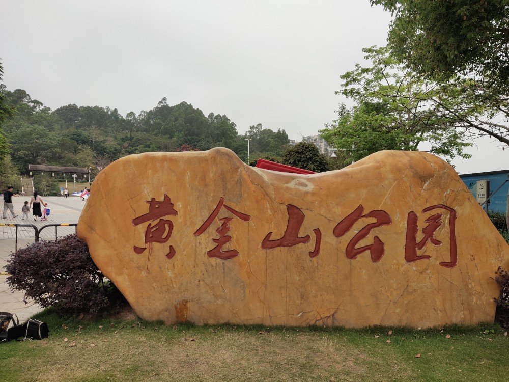 深圳坂田一"绿心公园"!黄金山.