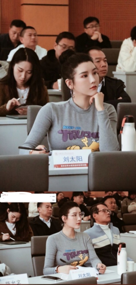 健身达人刘太阳穿旗袍秀身材!上海开健身馆,大学学习身材很显然