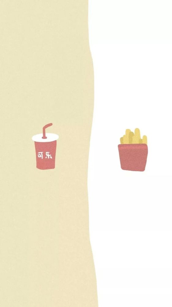 手机壁纸丨可爱卡通聊天壁纸,分屏壁纸