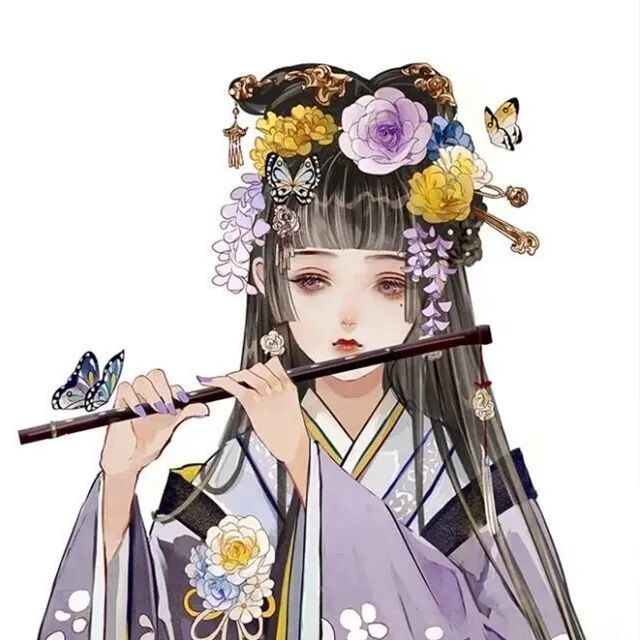 闺蜜团头|古风女生对人姐妹头像闺蜜头像