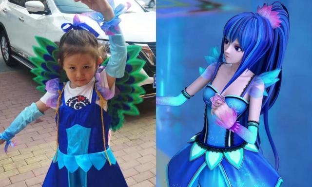 cosplay小学生角色,cosplay瑶的化妆 小学生cos叶罗丽仙子,虽然结果跟想象有差距,但过程很