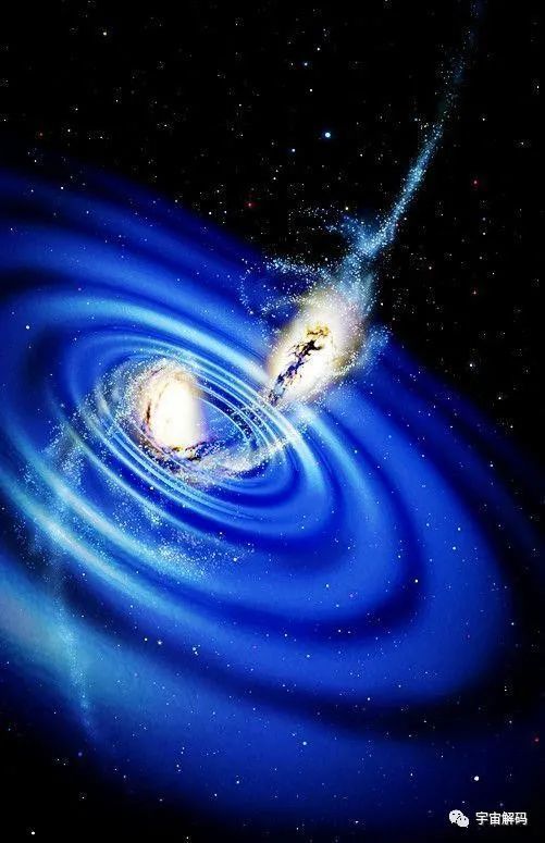 最可怕的黑洞:一颗大黑洞在星系中飞奔,沿途狂吃恒星!