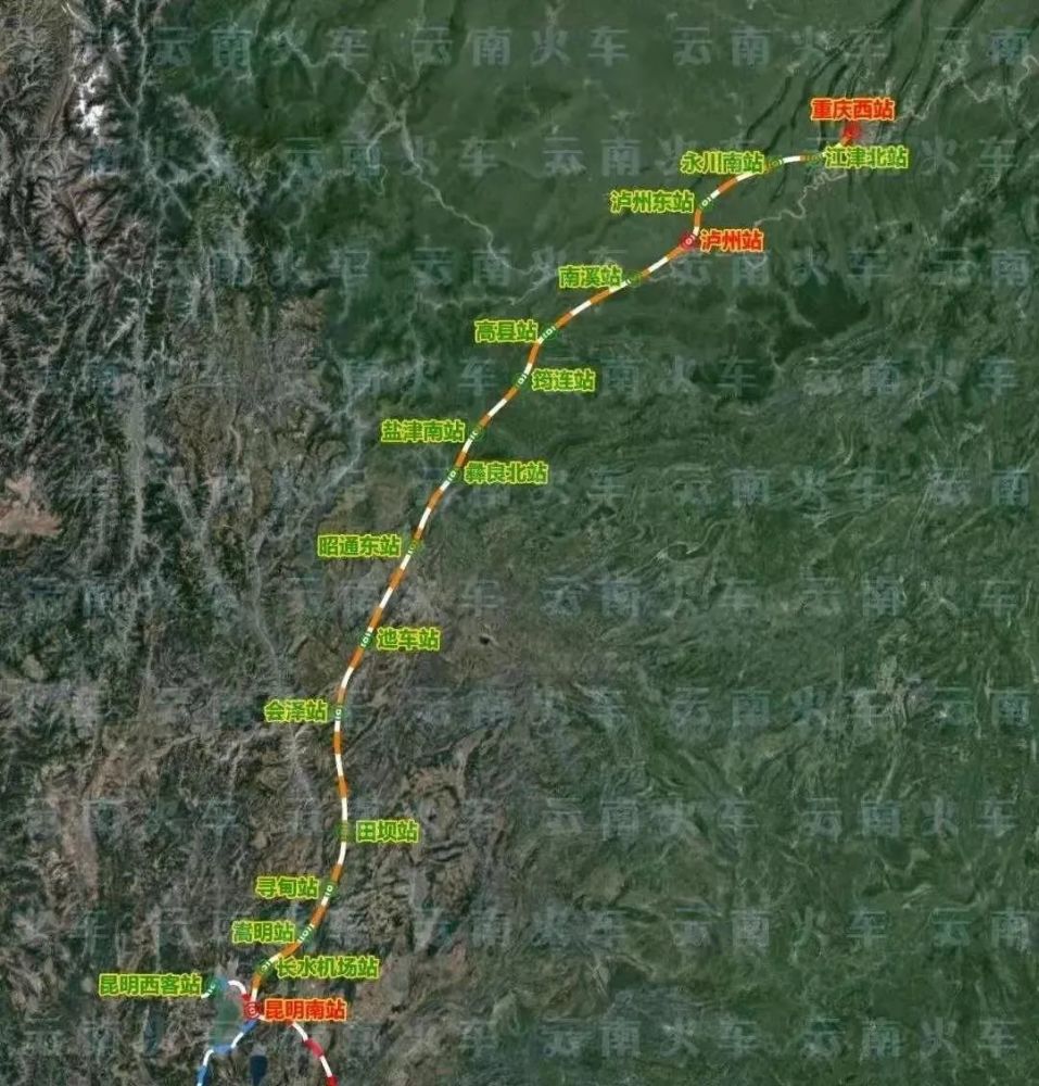 是京昆客运通道的重要组成部分 渝昆高铁重庆至宜宾段工期4