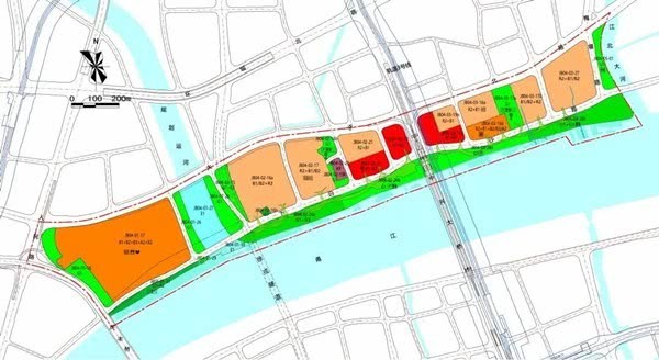 宁波江北文创港核心区规划,4块商住混合用地即将出让