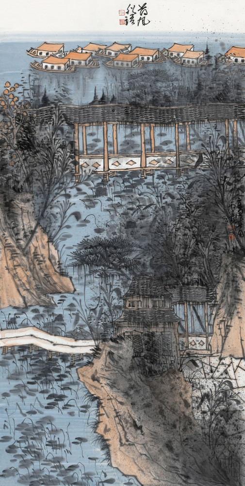 绘如意中国书画邀请展之魏云涛"云.印记"中国画作品展
