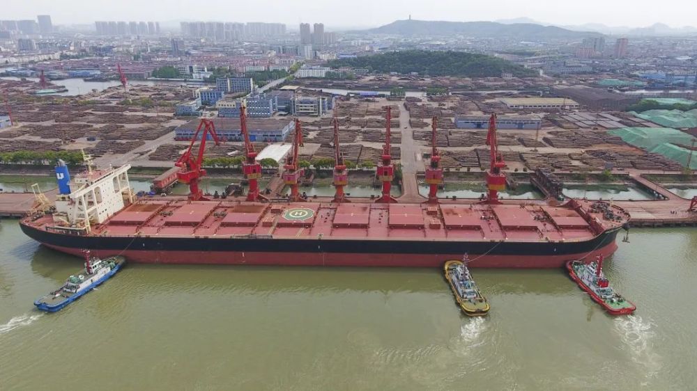 加速度张家港港口一季度货物吞吐量同比增加1599