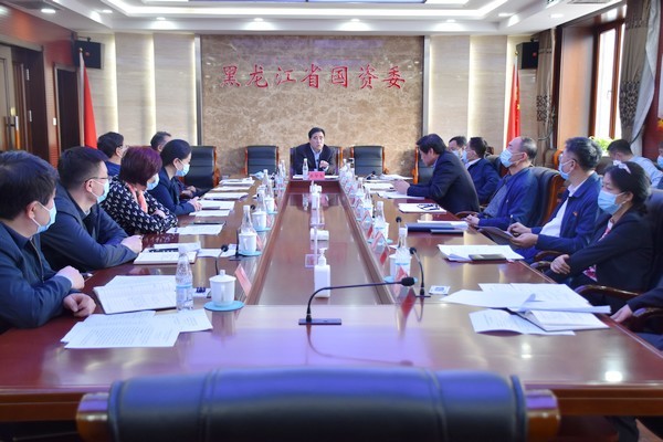 黑龙江省国资委党委召开党史学习教育理论学习中心组学习扩大会议