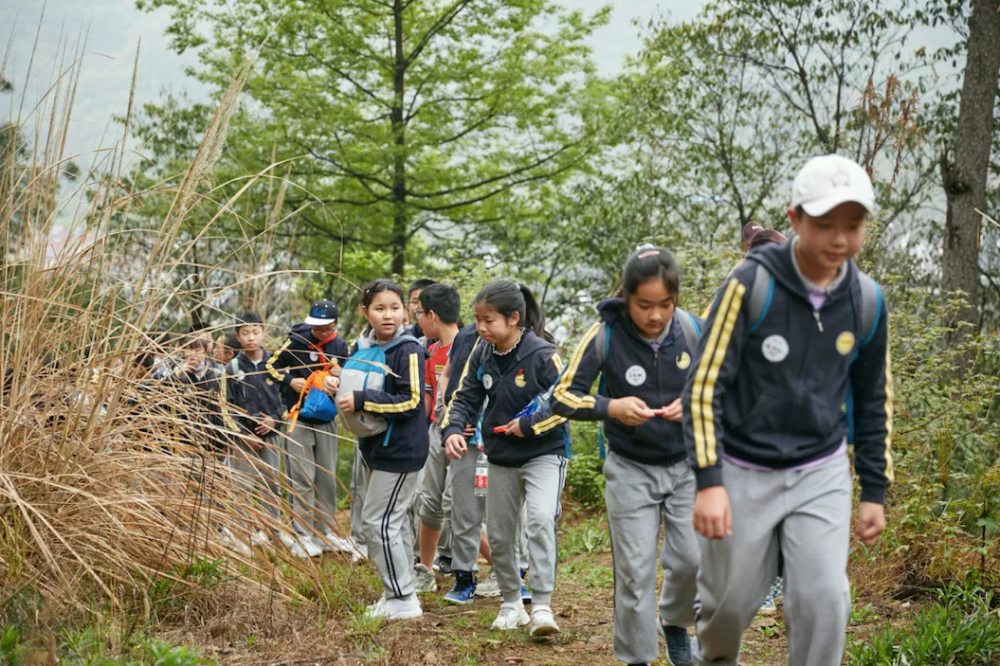 进行了户外风险评估与生存体验