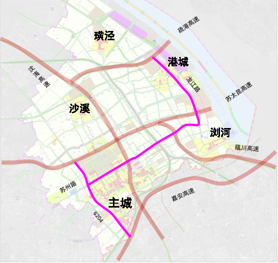 龙江路|快速路|太仓|浏河镇|港区