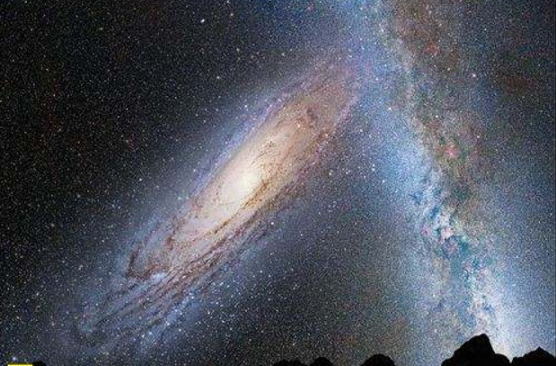 银河系和仙女座星系相撞时间推迟?科学家:多亏它横插一脚