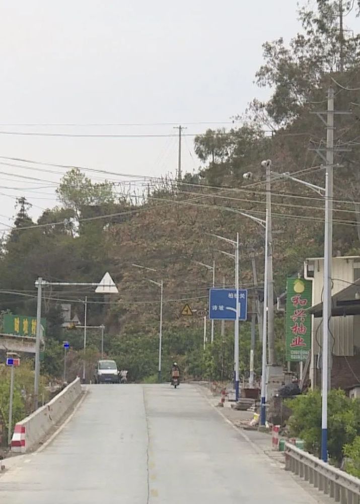 崎岭g355崎岭乡段路灯全线亮灯