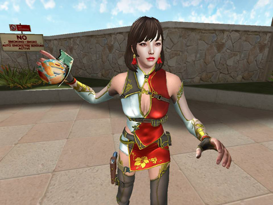 cf:全新国风美女"妲己"已全面完善,新特殊动作直接抱拳了!