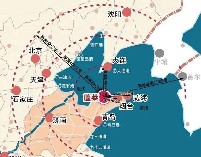 蓬莱人身价要涨!蓬莱高铁片区或将成为城市副中心