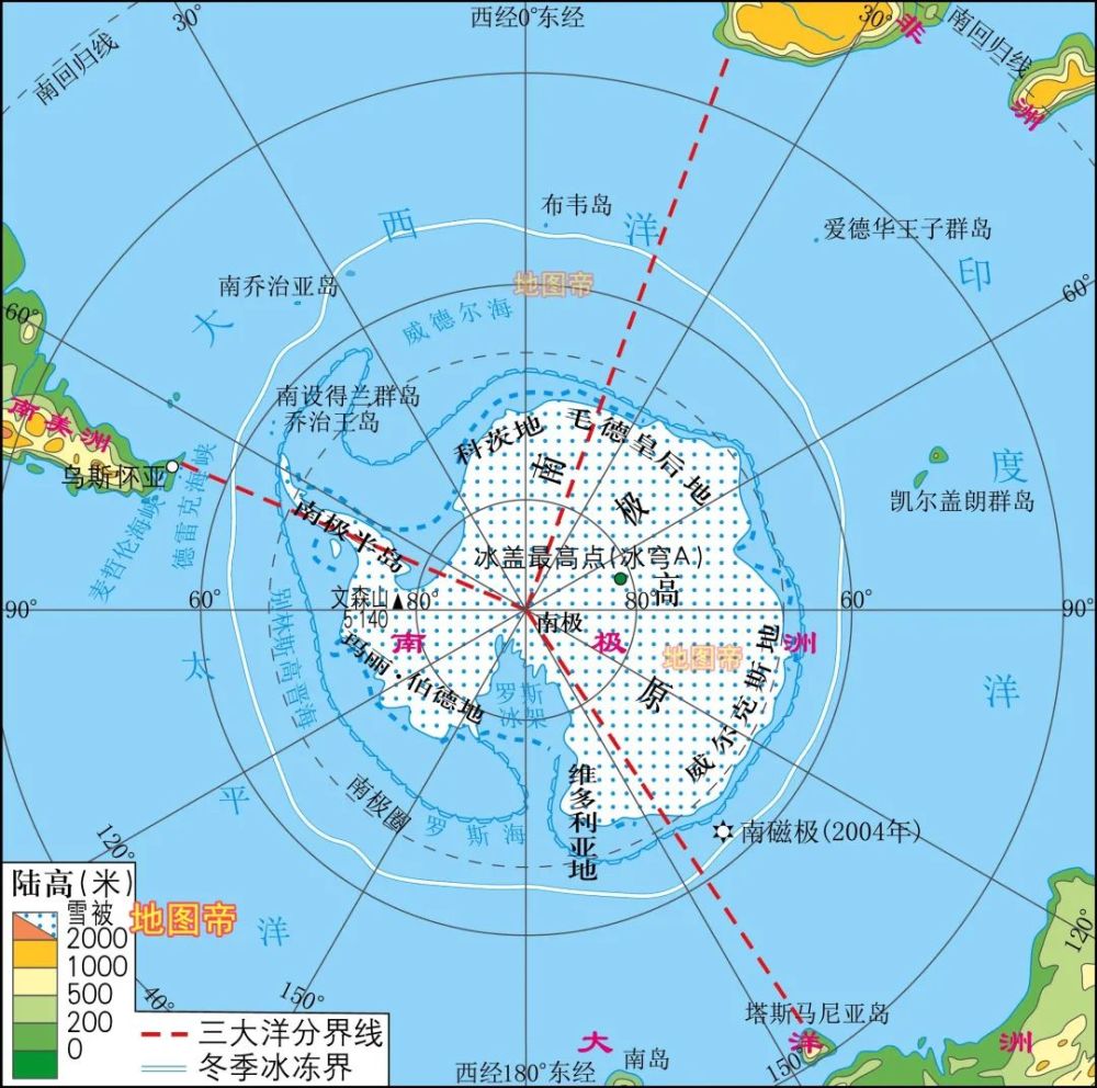 南极洲人口_世界七个大洲,一次看个够
