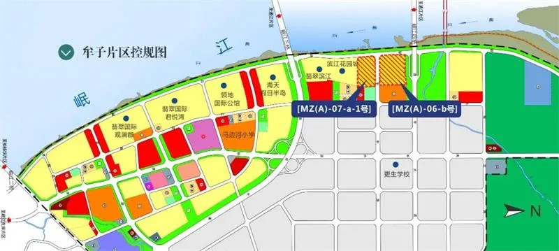 地块分析:该两宗地块所属的牟子片区位于市中心区东北,岷江东岸,是以