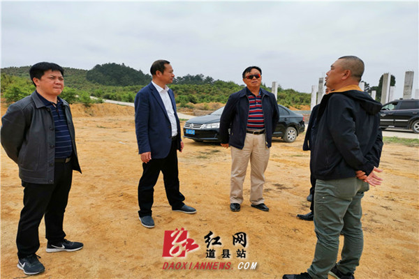 农业促进会来道县考察油茶产业发展情况,道县人民政府副县长杨三信