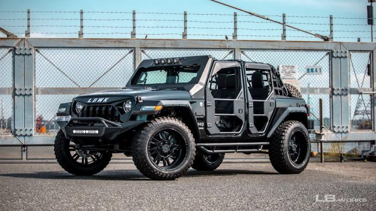狂野派lb推出新jeep牧马人改装套件