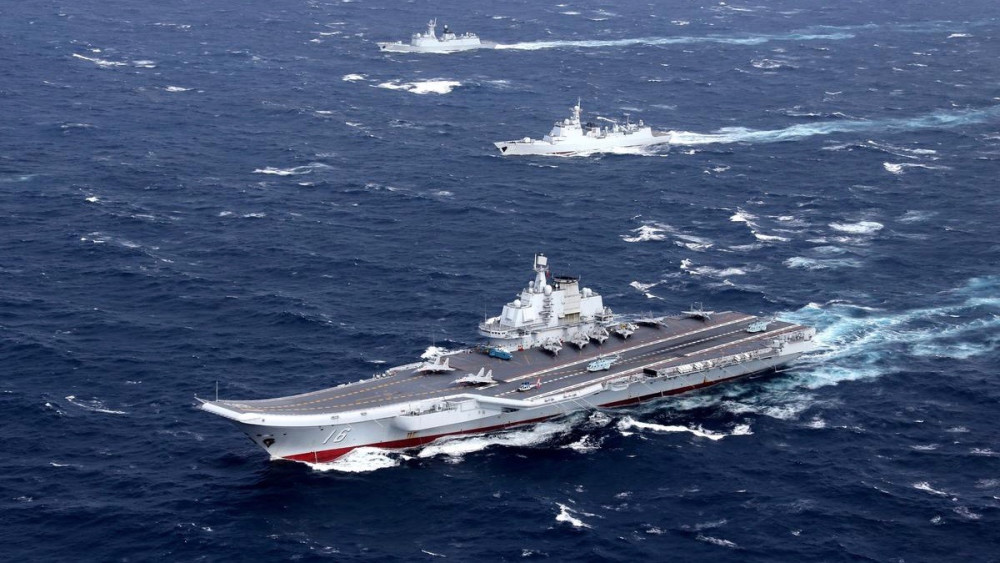 中国海军航母编队