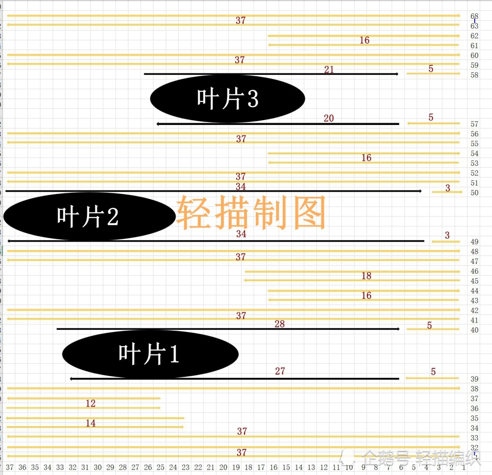 双色叶子花手套一片式结构简单实用