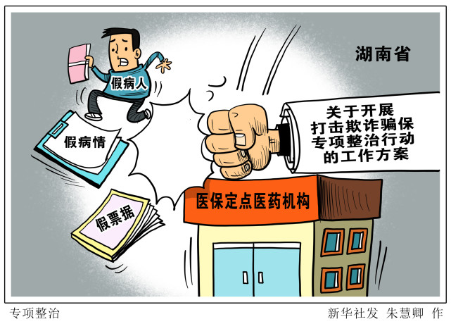 (图表·漫画)【经济】专项整治