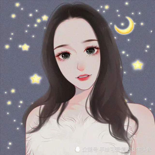 今天是一组有气质的小姐姐手绘头像哦 画出来的头像也是极美的呀 每个