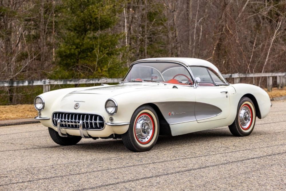 美式经典传奇 1957年雪佛兰corvette c1