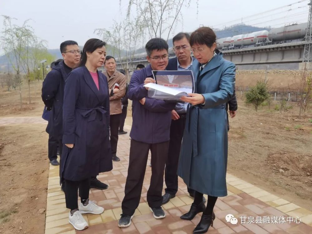 杨宏兰检查调研我县省级文明县城创建工作