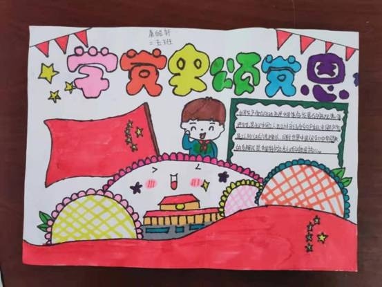 汝南县第一小学开展"童心向党,齐颂百年"主题手抄报评比活动