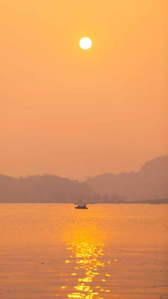 背景图|落日余晖,夕阳无限好