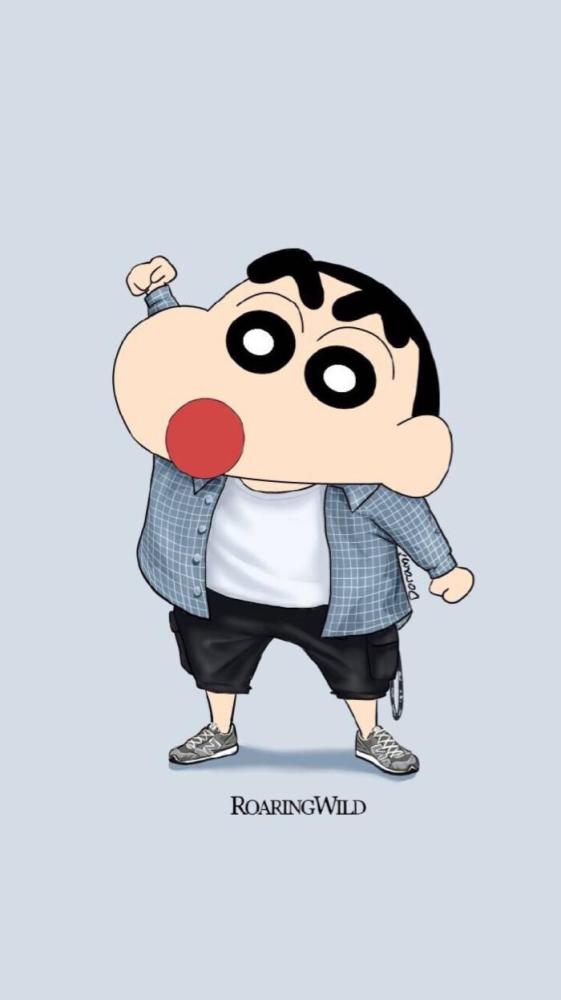 253——蜡笔小新壁纸丨大象,大象,你的鼻子怎么那么长