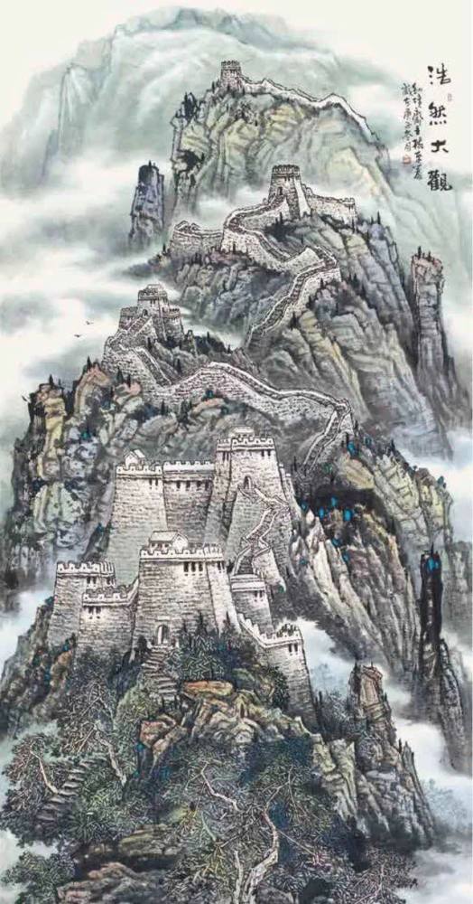 中国人民大学访问学者杨来春绘画作品欣赏