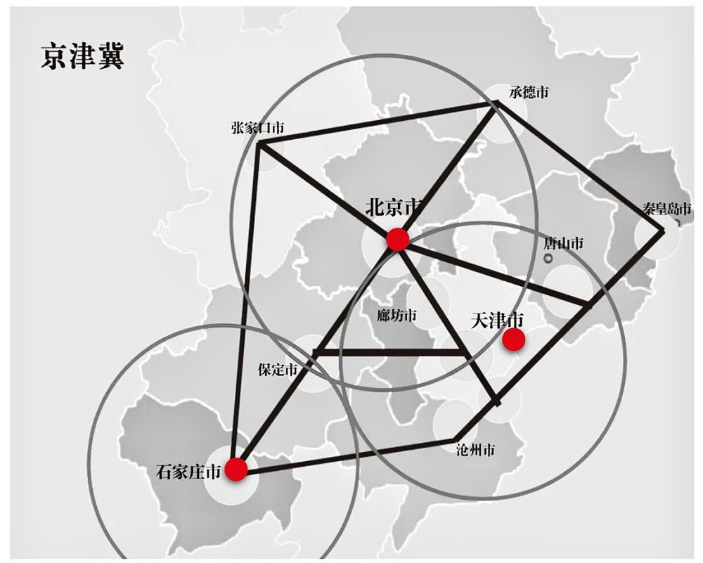 我国都市圈大调整,北京都市圈一分为二,上海都市圈顺利扩容