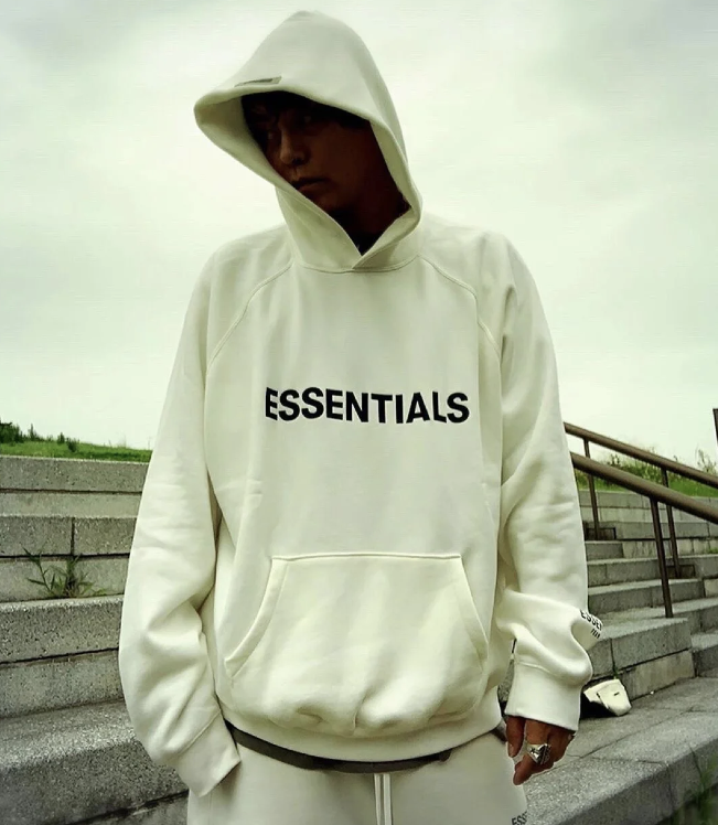 essentials fog 连帽帽衫