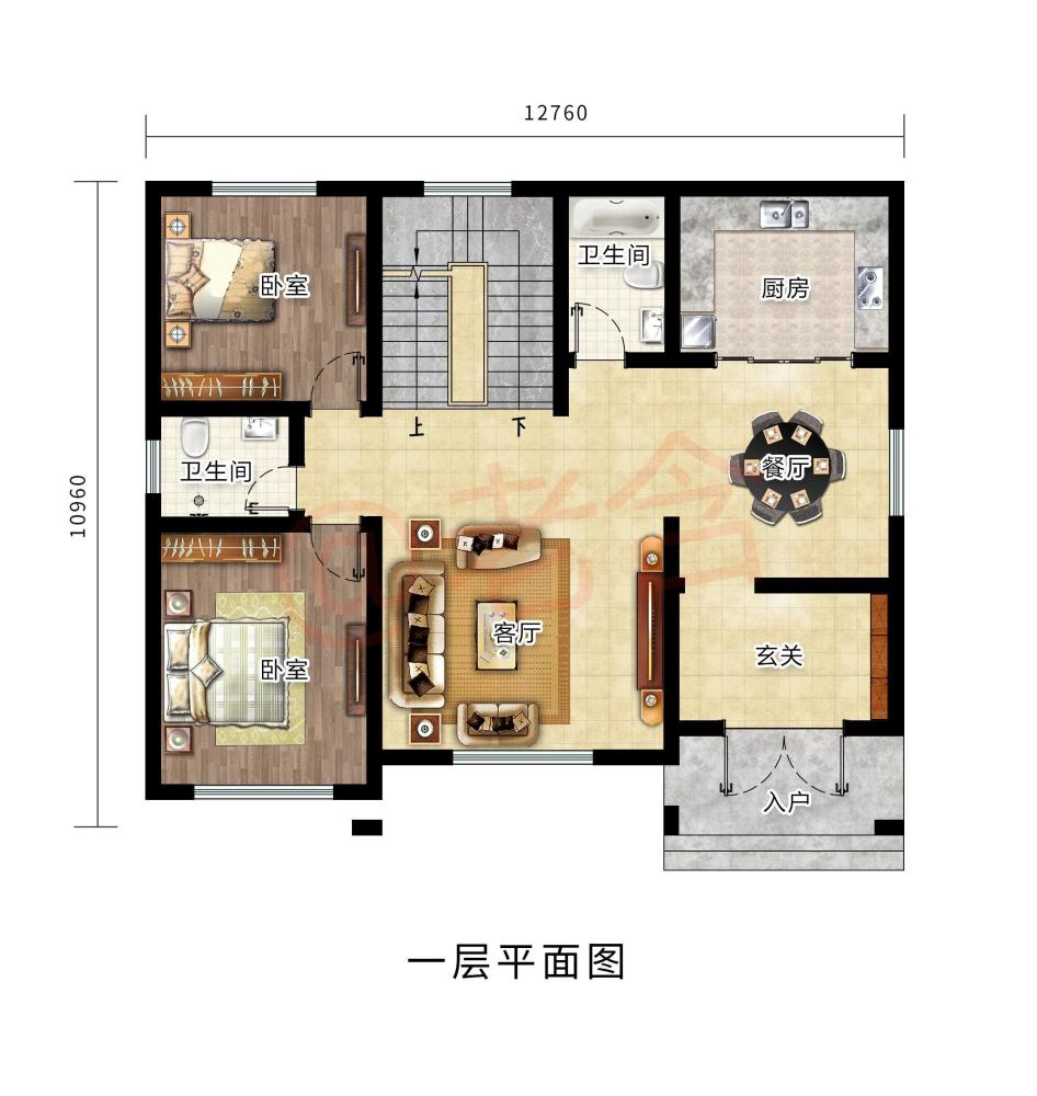 这3套农村别墅户型图肯定会改变农村建房的风格,引领未来几十年