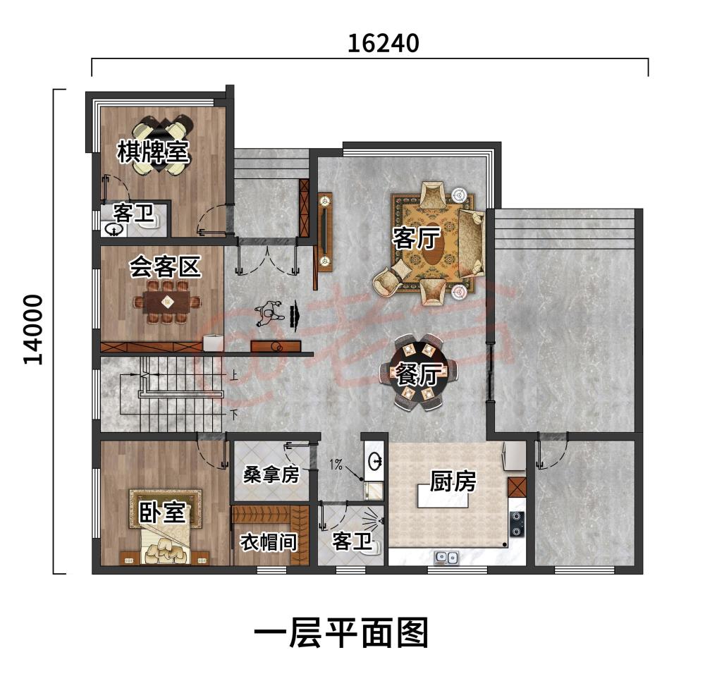 这3套农村别墅户型图肯定会改变农村建房的风格,引领未来几十年