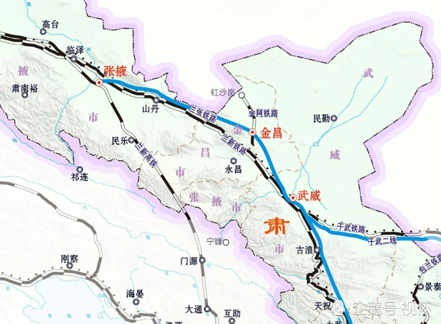 今年甘肃2条铁路被列入预备项目:其中1条高铁,1条普铁