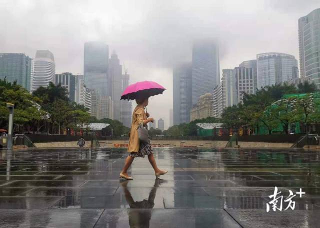 久旱逢甘露 广州下雨啦