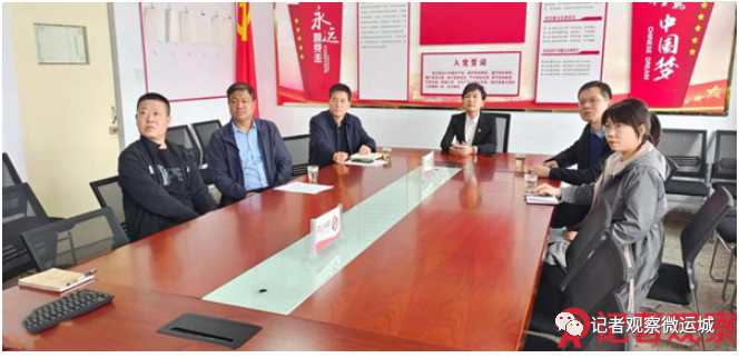河津市政府党组成员郝红霞在河津市市场监督管理局调研