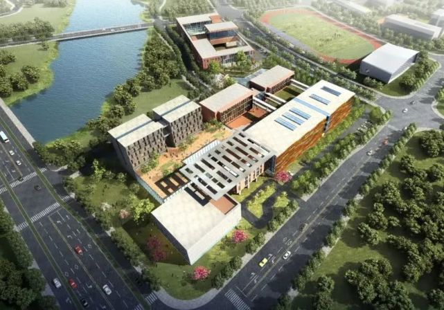 网图,图文无关莆田市涵江区兴涵水都国际学校项目总工期或计划开(竣)