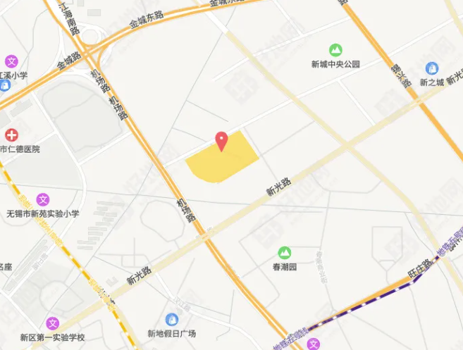 地块位于机场路东侧,江华路南侧,距离地铁3号线新光路站仅1公里,通过