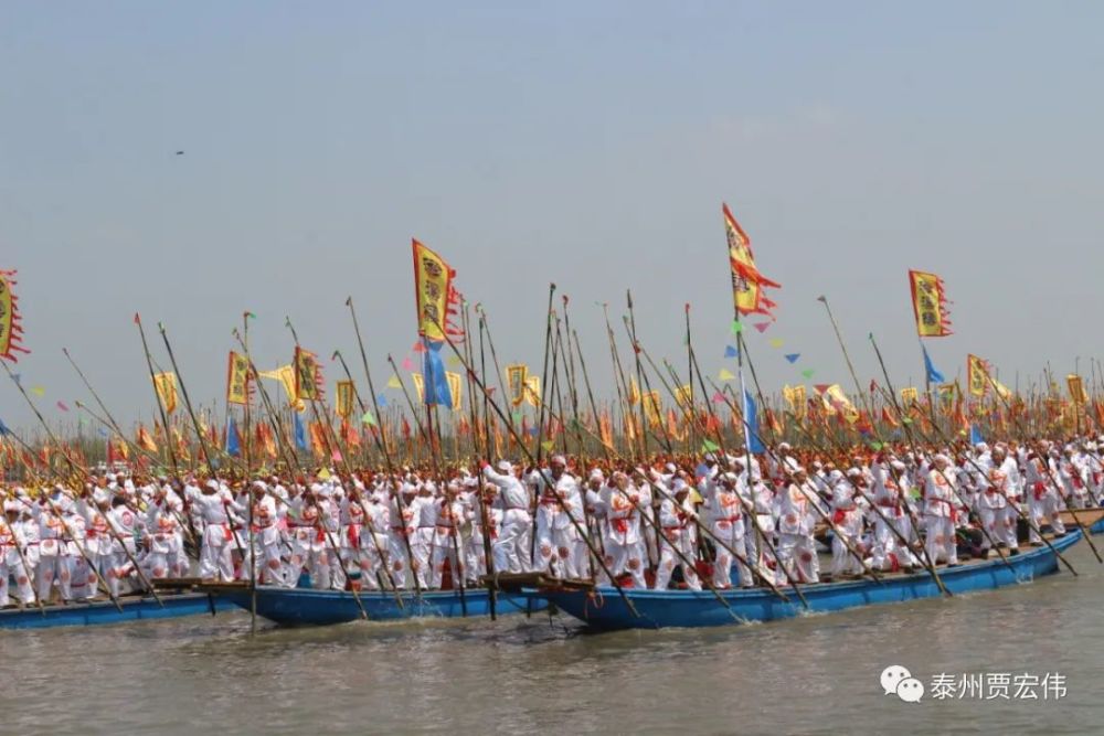 世界上最大水上庙会-泰州溱潼会船节开幕